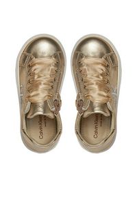 Calvin Klein Jeans Sneakersy V1A9-80947-0220 Złoty. Kolor: złoty