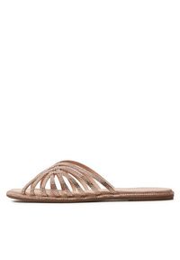 LE SILLA - Le Silla Klapki Embrace Divina 1216B020MTPPSAT158 Złoty. Kolor: złoty. Materiał: materiał #6