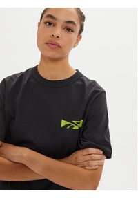 Reebok T-Shirt Unisex Not A Spectator 100075624 Czarny Relaxed Fit. Kolor: czarny. Materiał: bawełna #3