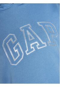 GAP - Gap Bluza 729733-00 Niebieski Regular Fit. Kolor: niebieski. Materiał: bawełna