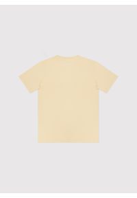 Pako Lorente - PAKO LORENTE – Bawełniany żółty t-shirt. Okazja: na co dzień. Kolor: czerwony, żółty, oliwkowy. Materiał: bawełna. Styl: casual #8