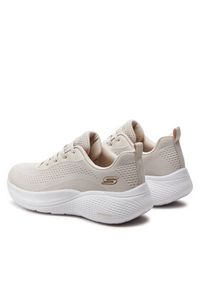 skechers - Skechers Sneakersy Bobs Infinity 117550/NAT Beżowy. Kolor: beżowy. Materiał: materiał #5