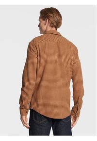 Blend Koszula 20714317 Brązowy Regular Fit. Kolor: brązowy. Materiał: bawełna #5