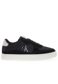 Buty Calvin Klein Classic Cupsole Iconic Nylon YM0YM01100-0GM - czarne. Okazja: na co dzień. Zapięcie: sznurówki. Kolor: czarny. Materiał: nylon. Szerokość cholewki: normalna #1