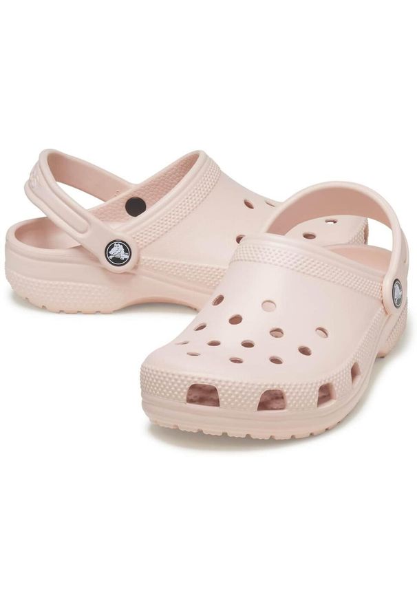 Crocs Clásico Zueco. Kolor: biały. Materiał: syntetyk, materiał