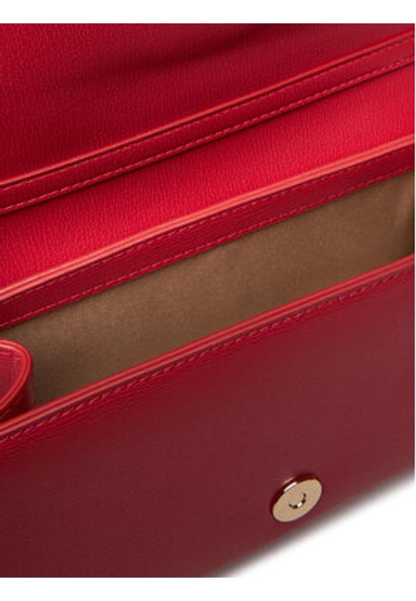 Love Moschino - LOVE MOSCHINO Torebka JC4368PP0NKG0500 Czerwony. Kolor: czerwony. Materiał: skórzane