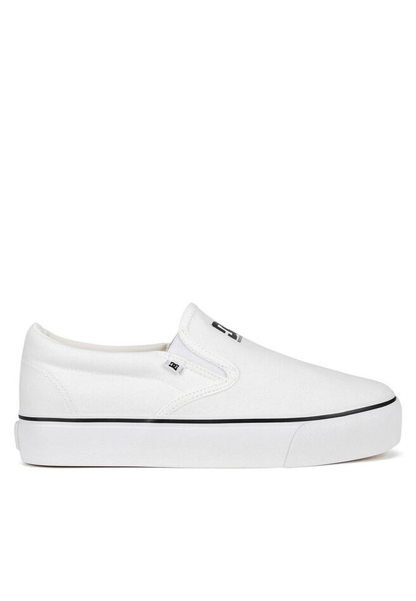 Tenisówki DC Shoes. Kolor: biały