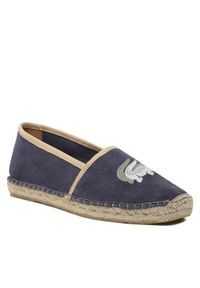 Lacoste Espadryle Uhabia 123 1 Cma 745CMA0020J18 Granatowy. Kolor: niebieski. Materiał: materiał