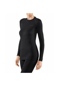 Damska koszulka Falke manches longues Maximum Warm. Kolor: czarny. Długość rękawa: długi rękaw #1