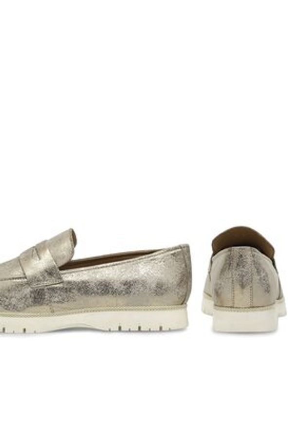 Lasocki Lordsy WB-EMILA-15 Złoty. Kolor: złoty. Materiał: skóra