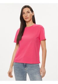 United Colors of Benetton - United Colors Of Benetton T-Shirt 3096D102O Różowy Regular Fit. Kolor: różowy. Materiał: bawełna #1