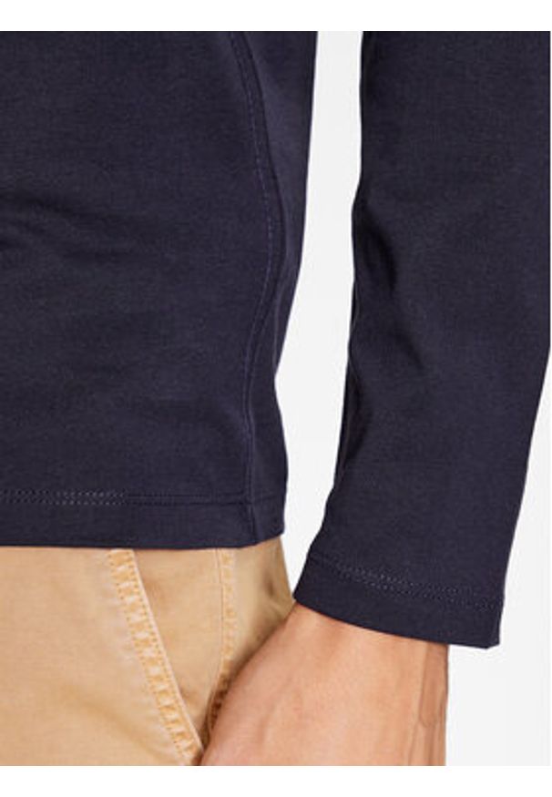 Guess Longsleeve M3BI14 I3Z14 Granatowy Slim Fit. Kolor: niebieski. Materiał: bawełna. Długość rękawa: długi rękaw