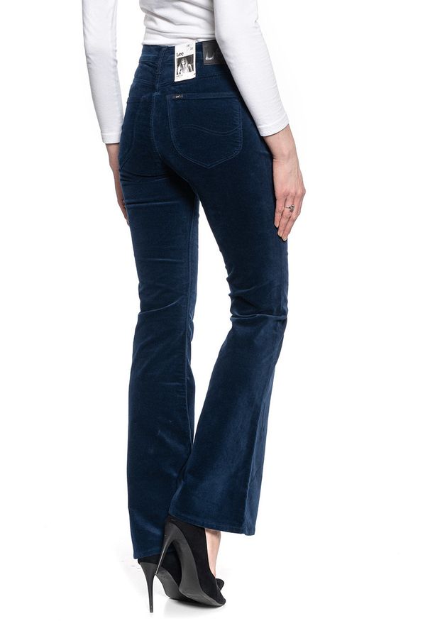 Lee - SPODNIE DAMSKIE LEE BREESE MIDNIGHT VELVET L32YMI67 112107737