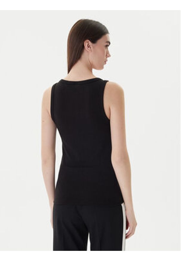 Hugo Top Datamia 50514489 Czarny Slim Fit. Kolor: czarny. Materiał: bawełna