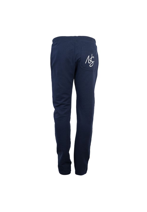 North Sails Spodnie | 90 3204 000 | Sweatpant W | Mężczyzna | Granatowy. Okazja: na co dzień. Kolor: niebieski. Materiał: bawełna. Wzór: nadruk. Styl: casual
