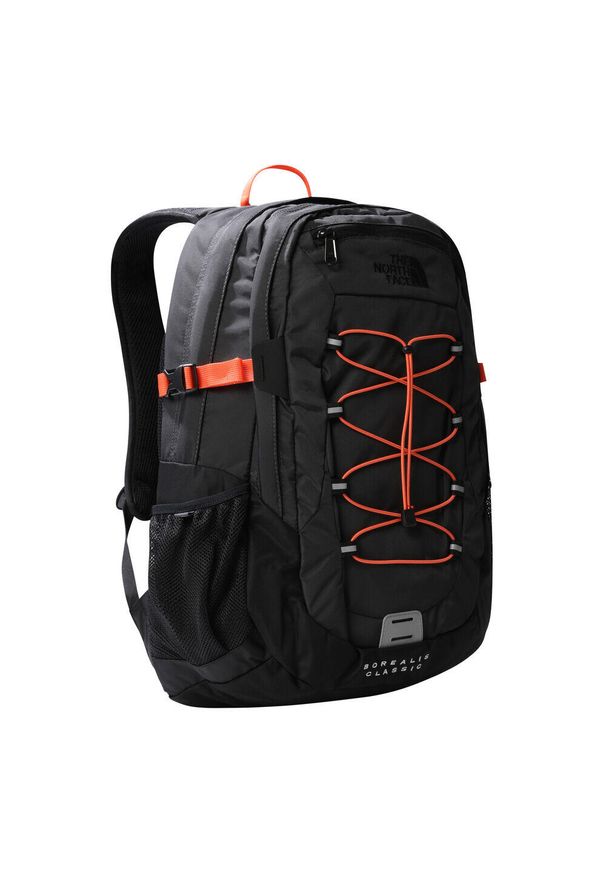 Plecak The North Face Borealis Classic szary antracyt 29L. Kolor: wielokolorowy, czarny, szary, brązowy. Materiał: nylon. Wzór: paski. Styl: casual