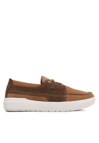 Timberland Półbuty Seneca Bay Boat Shoe TB0A5P6RDQ81 Brązowy. Kolor: brązowy. Materiał: zamsz, skóra