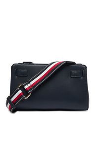 TOMMY HILFIGER - Tommy Hilfiger Torebka Th Joy Crossover Corp AW0AW19316 Granatowy. Kolor: niebieski. Materiał: skórzane #2