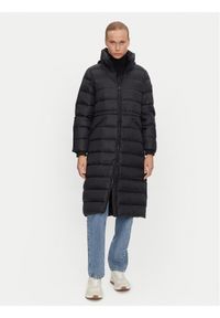 TOMMY HILFIGER - Tommy Hilfiger Płaszcz zimowy WW0WW43553 Czarny Regular Fit. Kolor: czarny. Materiał: syntetyk. Sezon: zima