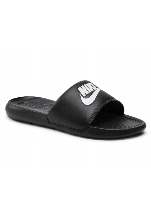 Nike - KLAPKI męskie NIKE VICTORI ONE CN9675-002 na basen lato czarne lekkie 48,5. Kolor: czarny. Sezon: lato. Sport: pływanie