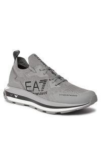 Sneakersy EA7 Emporio Armani. Kolor: szary