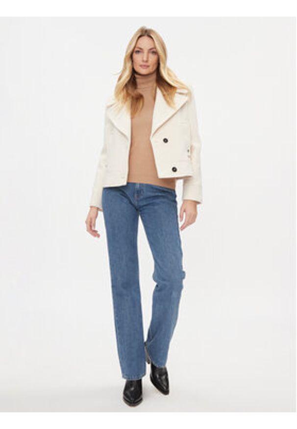 Please Kurtka przejściowa K493OBAIOC Beżowy Regular Fit. Kolor: beżowy. Materiał: syntetyk