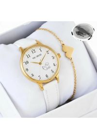 Paul Lorens Zestaw zegarek komunijny Paul Lorens -CANIS-12491A2-3C2-2 (zbt) + bransoletka PIESEK #1