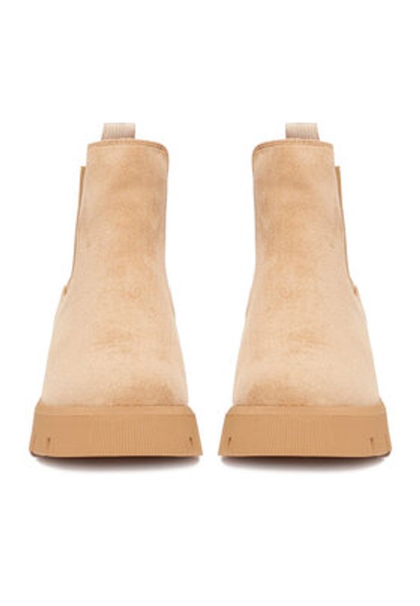 DeeZee Sztyblety Y8141-3 Beżowy. Kolor: beżowy. Materiał: materiał, syntetyk