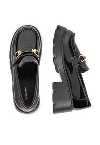 DeeZee Loafersy FBD-20306 Czarny. Kolor: czarny. Materiał: skóra #5