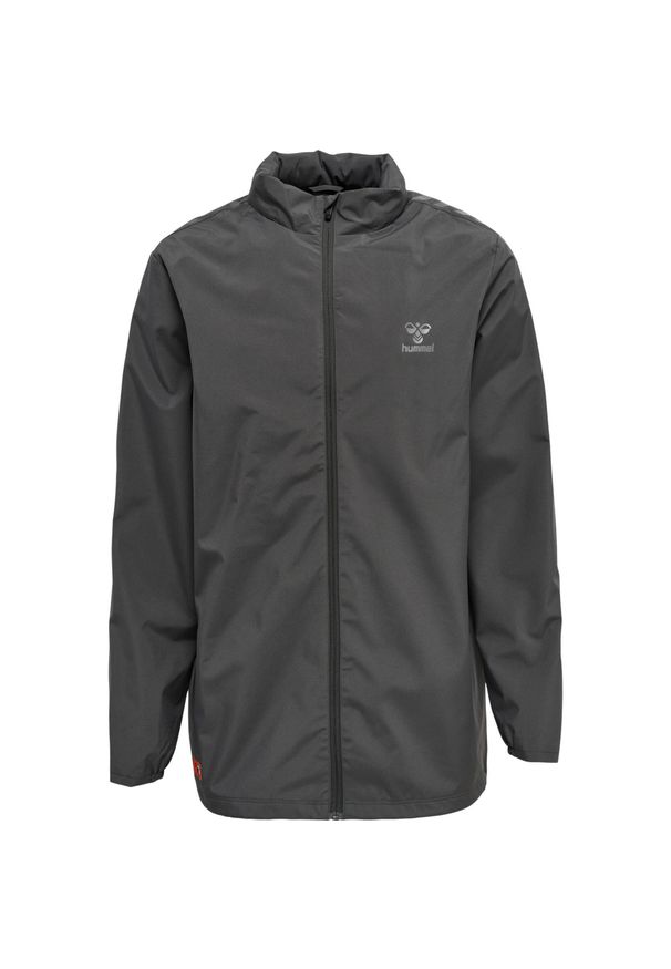 Kurtka Hummel Grid All Weather. Kolor: wielokolorowy, szary, czarny. Sport: piłka nożna