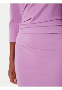 Rinascimento Sukienka koktajlowa CFC0126154003 Różowy Slim Fit. Kolor: różowy. Materiał: syntetyk. Styl: wizytowy #3