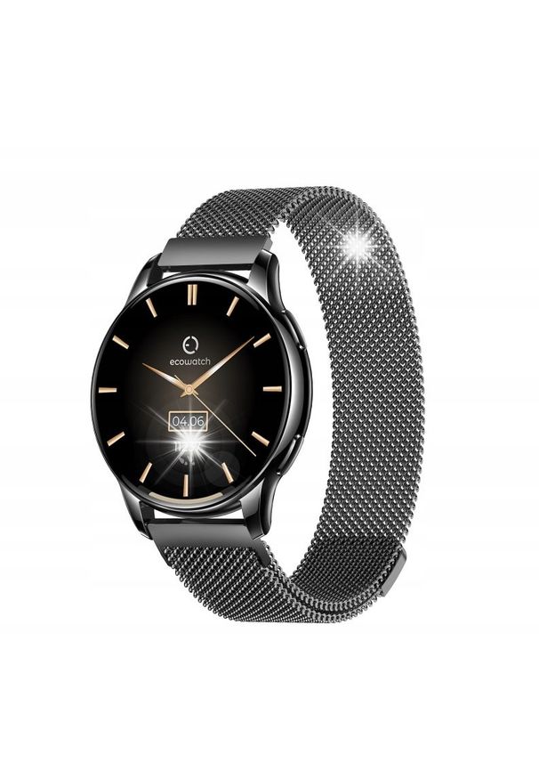Smartwatch Maxcom Smartwatch EcoWatch 3 Czarny AMOLED 1,32 Bluetooth 280mAh. Rodzaj zegarka: smartwatch. Kolor: czarny