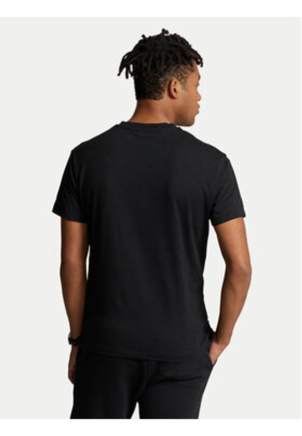 Polo Ralph Lauren T-Shirt 710708261 Czarny Classic Fit. Typ kołnierza: polo. Kolor: czarny. Materiał: bawełna
