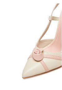 DeeZee Szpilki HT92831-166 Écru. Materiał: skóra. Obcas: na szpilce #4