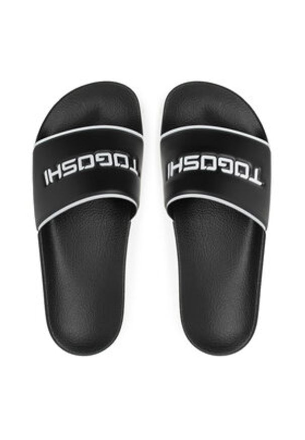 Togoshi Klapki TG-33-06-000348 Czarny. Kolor: czarny. Materiał: skóra