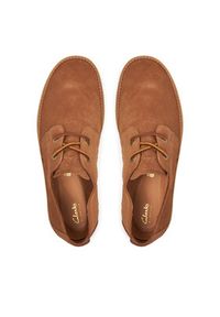 Clarks Półbuty Clarkwood Low 26179941 Beżowy. Kolor: beżowy. Materiał: zamsz, skóra #2