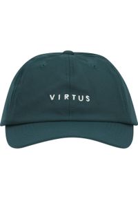 VIRTUS - Czapka z daszkiem Virtus Borden. Kolor: zielony. Styl: sportowy