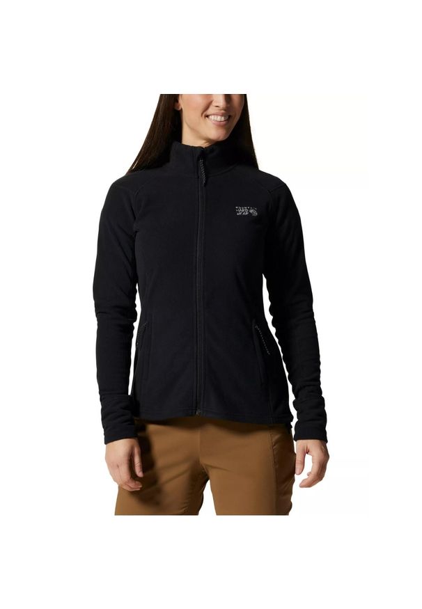 MOUNTAIN HARDWEAR - Damski sweter polarowy Mountain Hardwear Microchill 2.0. Kolor: czarny. Materiał: polar. Sezon: zima. Sport: narciarstwo