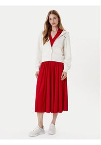 TOMMY HILFIGER - Tommy Hilfiger Bluza Script WW0WW45742 Écru Regular Fit. Materiał: bawełna