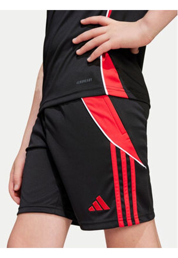 Adidas - adidas Szorty sportowe Tiro 24 Training JN4567 Czarny Regular Fit. Kolor: czarny. Materiał: syntetyk. Styl: sportowy