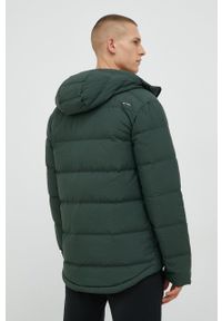 Rip Curl kurtka puchowa męska kolor zielony zimowa. Typ kołnierza: kaptur. Kolor: zielony. Materiał: puch. Sezon: zima #5