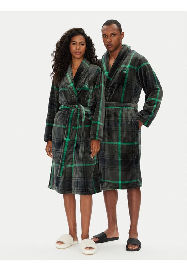 United Colors of Benetton - United Colors Of Benetton Szlafrok 6FK82801F Kolorowy. Materiał: syntetyk. Wzór: kolorowy