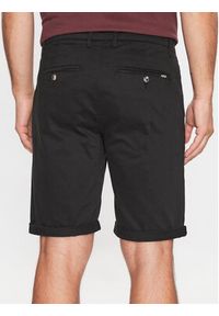 !SOLID - Solid Szorty materiałowe 21200395 Czarny Regular Fit. Kolor: czarny. Materiał: bawełna, materiał #4