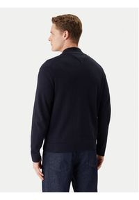 TOMMY HILFIGER - Tommy Hilfiger Kardigan MW0MW41543 Granatowy Regular Fit. Kolor: niebieski. Materiał: bawełna #3