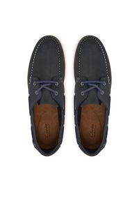 Clarks Półbuty Charmouth Lace 26186600 Granatowy. Kolor: niebieski. Materiał: nubuk, skóra #2
