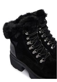 Guess Trzewiki FLFYRL SUE10 Czarny. Kolor: czarny. Materiał: skóra, zamsz #6