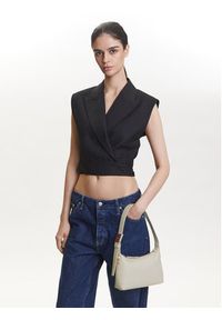 Calvin Klein Torebka Hardware Handle Mini Bag K60K613027 Écru. Materiał: skórzane #3