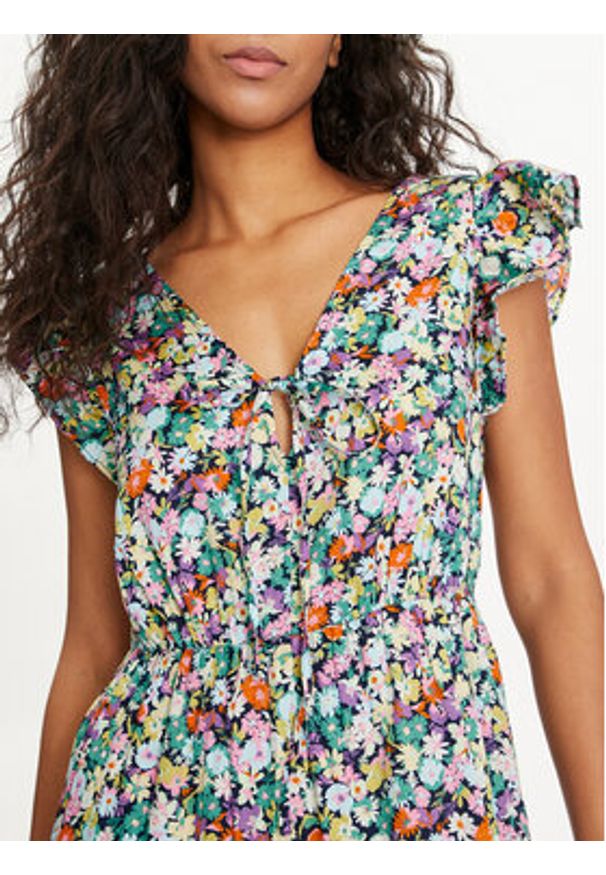 GAP - Gap Sukienka letnia 594549-00 Kolorowy Regular Fit. Materiał: bawełna. Wzór: kolorowy. Sezon: lato