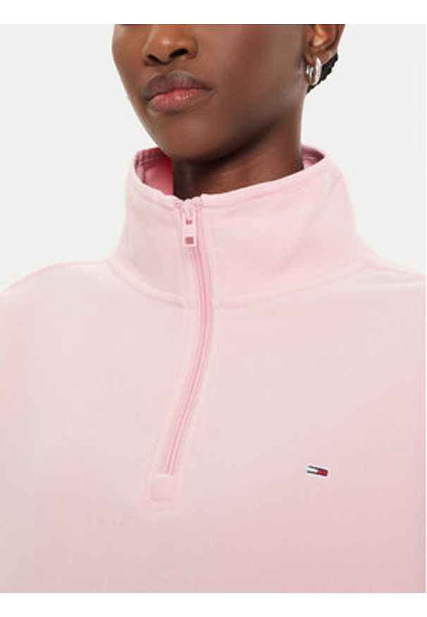 Tommy Jeans Polar DW0DW19751 Różowy Regular Fit. Kolor: różowy. Materiał: syntetyk