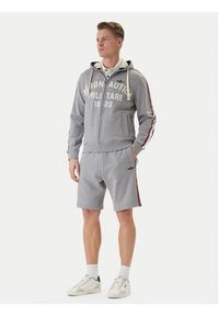 Aeronautica Militare Szorty sportowe 261BF0030UF00677 Szary Regular Fit. Kolor: szary. Materiał: bawełna. Styl: sportowy #4